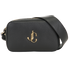 Varenne Camera Bag, &pound;295, Handbags, Black, Leather, Front view